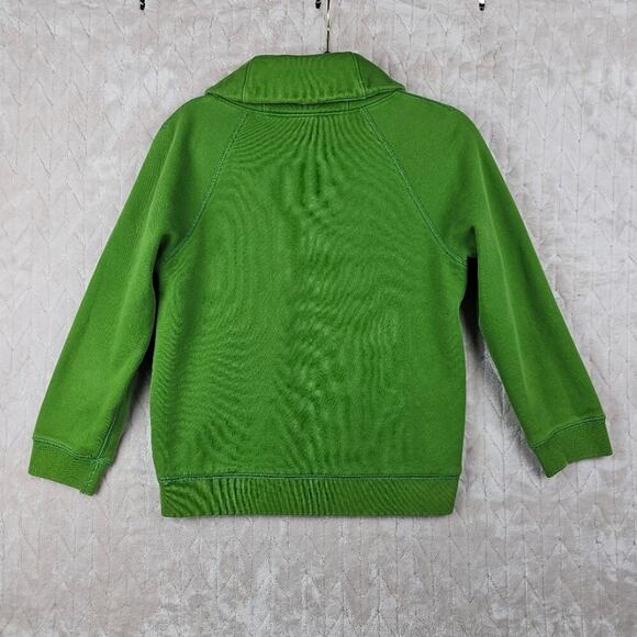 J Crew Sweatshirt Womens Medium Shawl Collar Fisherman Green Minimal Timeless - Picture 4 of 6